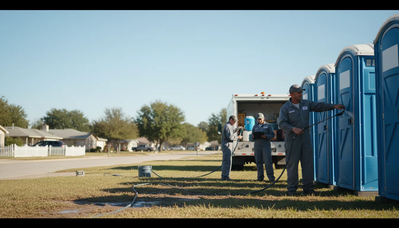 Long-Term Portable Toilet Rental in Holbrook, NE near me